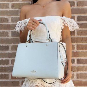 Kate Spade Triple Compartment Satchel Leather